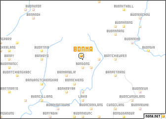 map of Bon Mâ