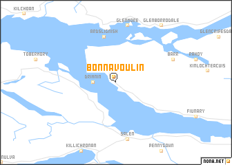 map of Bonnavoulin