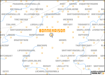 map of Bonnemaison