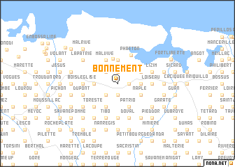 map of Bonnement