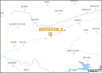 map of Bonnerdale