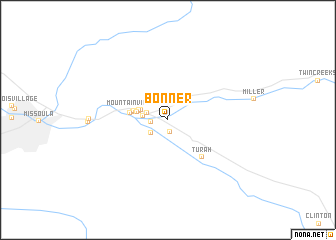 map of Bonner