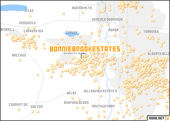 map of Bonniebrook Estates