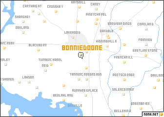 map of Bonnie Doone