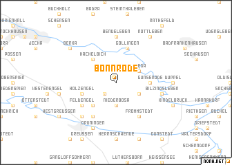 map of Bonnrode