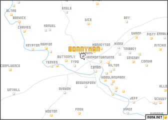 map of Bonnyman