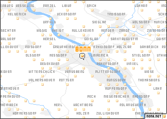 map of Bonn