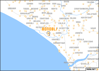 map of Bonobli