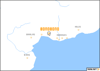 map of Bonobono