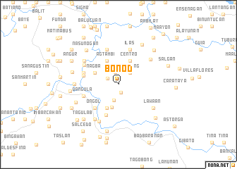 map of Bonod