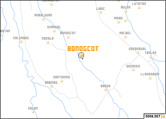 map of Bonogcot