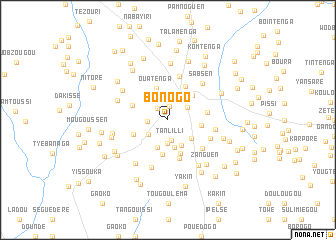 map of Bonogo