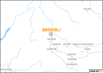 map of Bonomali