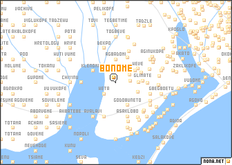 map of Bonome