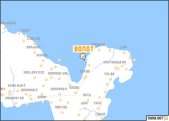 map of Bonot