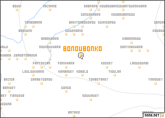 map of Bonoubonko