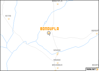 map of Bonoufla