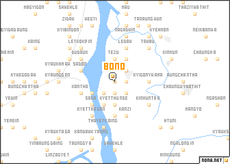 map of Bono