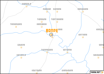 map of Bonpé