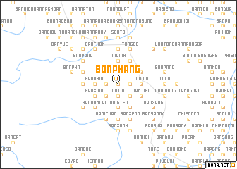 map of Bon Phặng