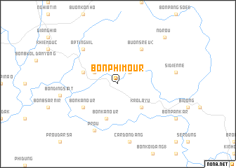 map of Bon Phi Mour