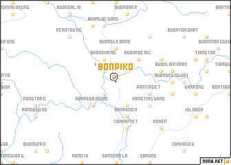 map of Bon Pi Ko