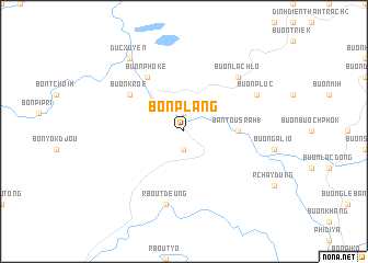map of Bon Plang
