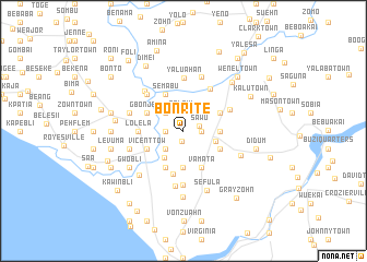 map of Bonrite