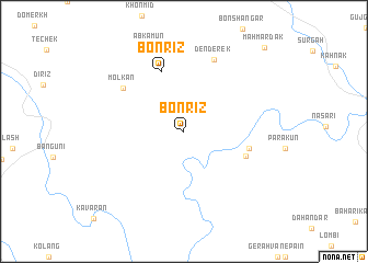 map of Bonrīz