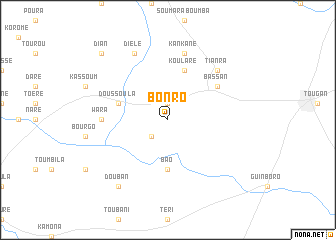 map of Bonro