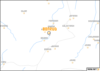 map of Bon Rūd