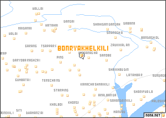 map of Bonrya Khel Kili