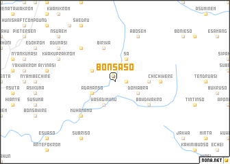 map of Bonsaso