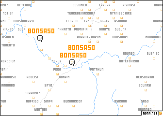 map of Bonsaso