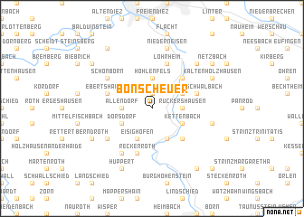 map of Bonscheuer