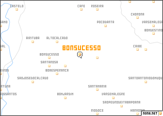 map of Bonsucesso