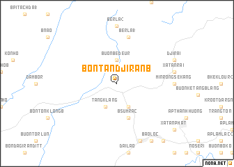 map of Bon Tan Djiran B