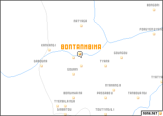 map of Bontanmbima