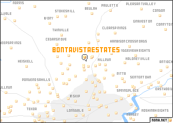 map of Bonta Vista Estates
