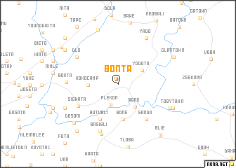 map of Bonta