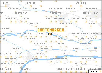map of Bontemorgen