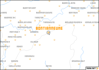 map of Bon Tian Neume