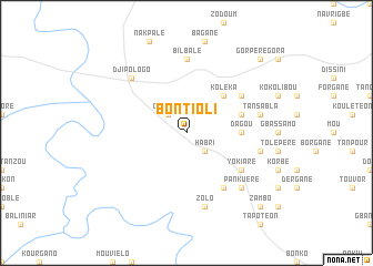 map of Bontioli