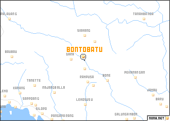 map of Bontobatu