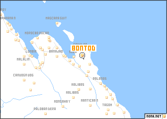 map of Bontod