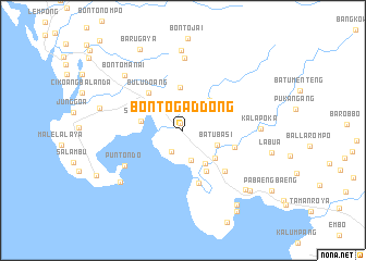 map of Bontogaddong