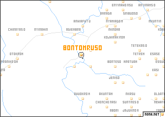 map of Bontomruso