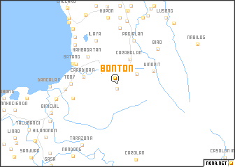 map of Bonton