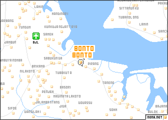 map of Bonto