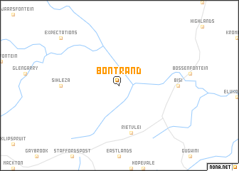 map of Bontrand